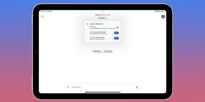 আইপ্যাডের জন্য জেমিনাই অ্যাপ আনল গুগল